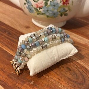 42/44 Apple Watch Multi-Color Beaded Band Bracelet
